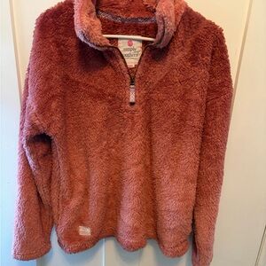 Simply Southern Women's Coral Teddy Jacket